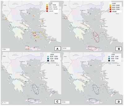 Coastal shipping during the pandemic: Spatial assessment of the demand for passenger maritime transport